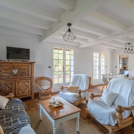 Grande Maison Landaise Avec Piscine Privee, Proche Plage, Pour 8 Personnes A Biscarrosse - Fr-1-319-398 Luaran gambar