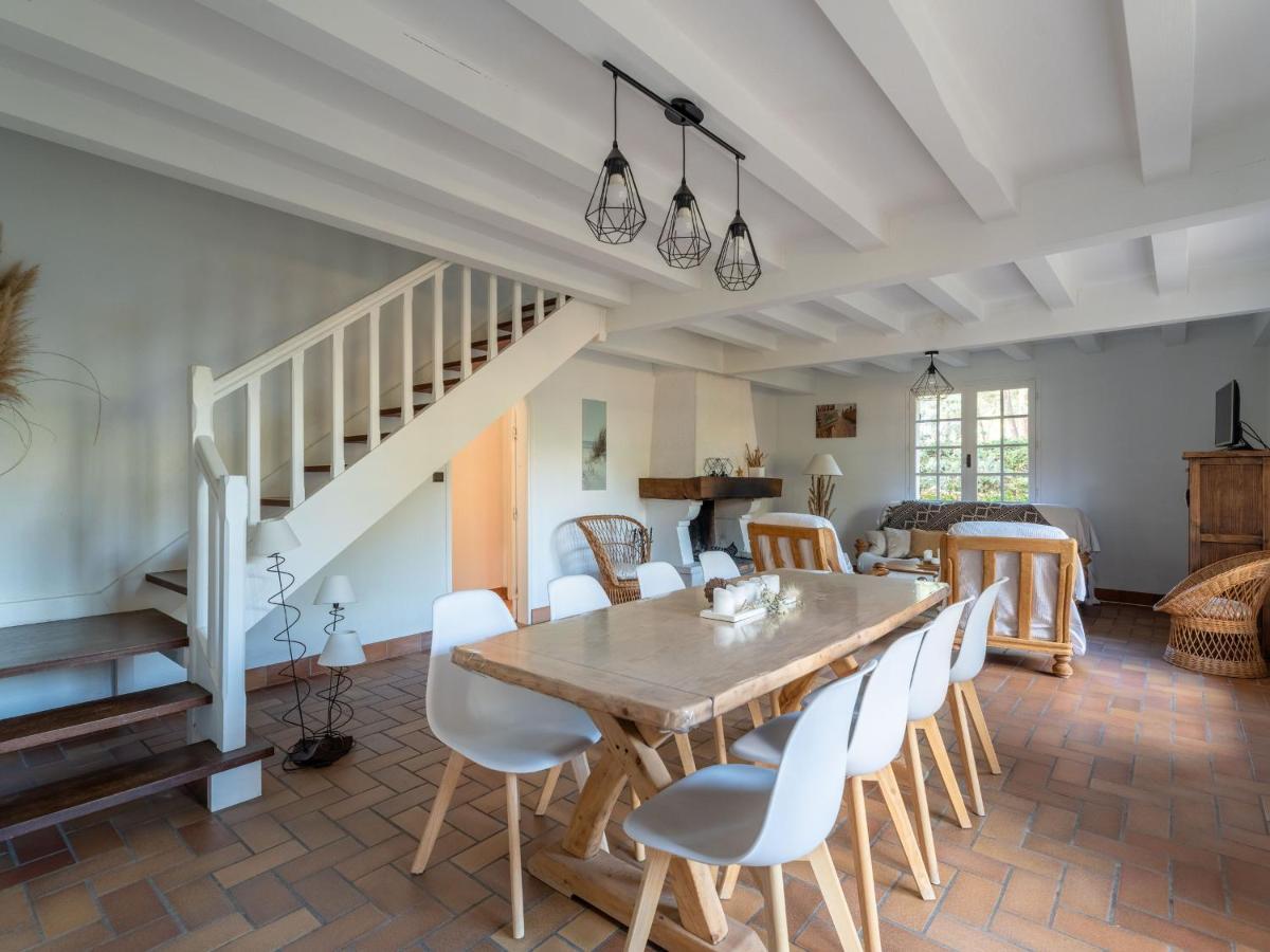 Grande Maison Landaise Avec Piscine Privee, Proche Plage, Pour 8 Personnes A Biscarrosse - Fr-1-319-398 Luaran gambar